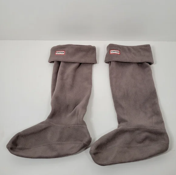 Boot Liners Grey Hunter Welly Socks Lambswool Wellington Boot